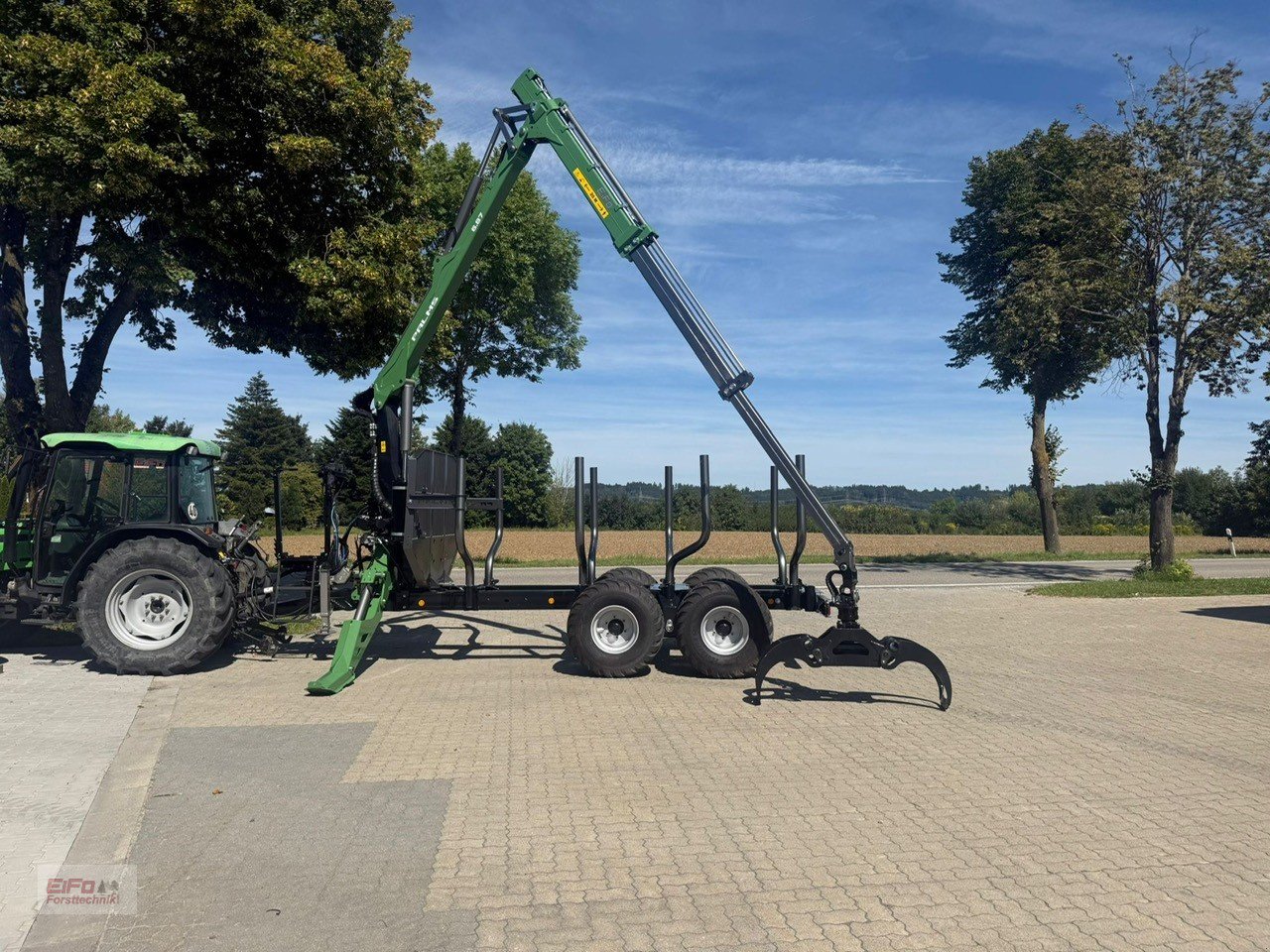 Rückewagen & Rückeanhänger Türe ait Palms FA 6.87GL/12,20D, Neumaschine içinde Bad Grönenbach (resim 1)