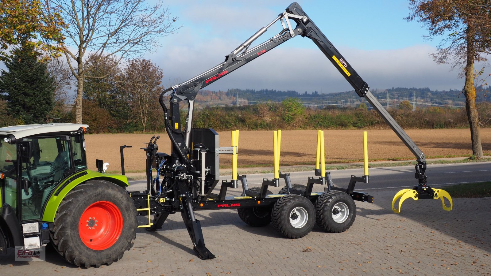 Rückewagen & Rückeanhänger tipa Palms FA 7.78/12,20U, Neumaschine u Bad Grönenbach (Slika 1)