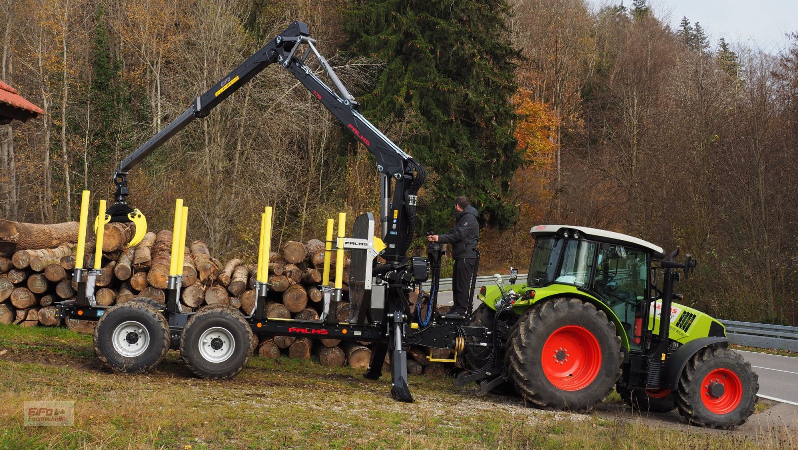 Rückewagen & Rückeanhänger tipa Palms FA 7.78/12,20U, Neumaschine u Bad Grönenbach (Slika 2)