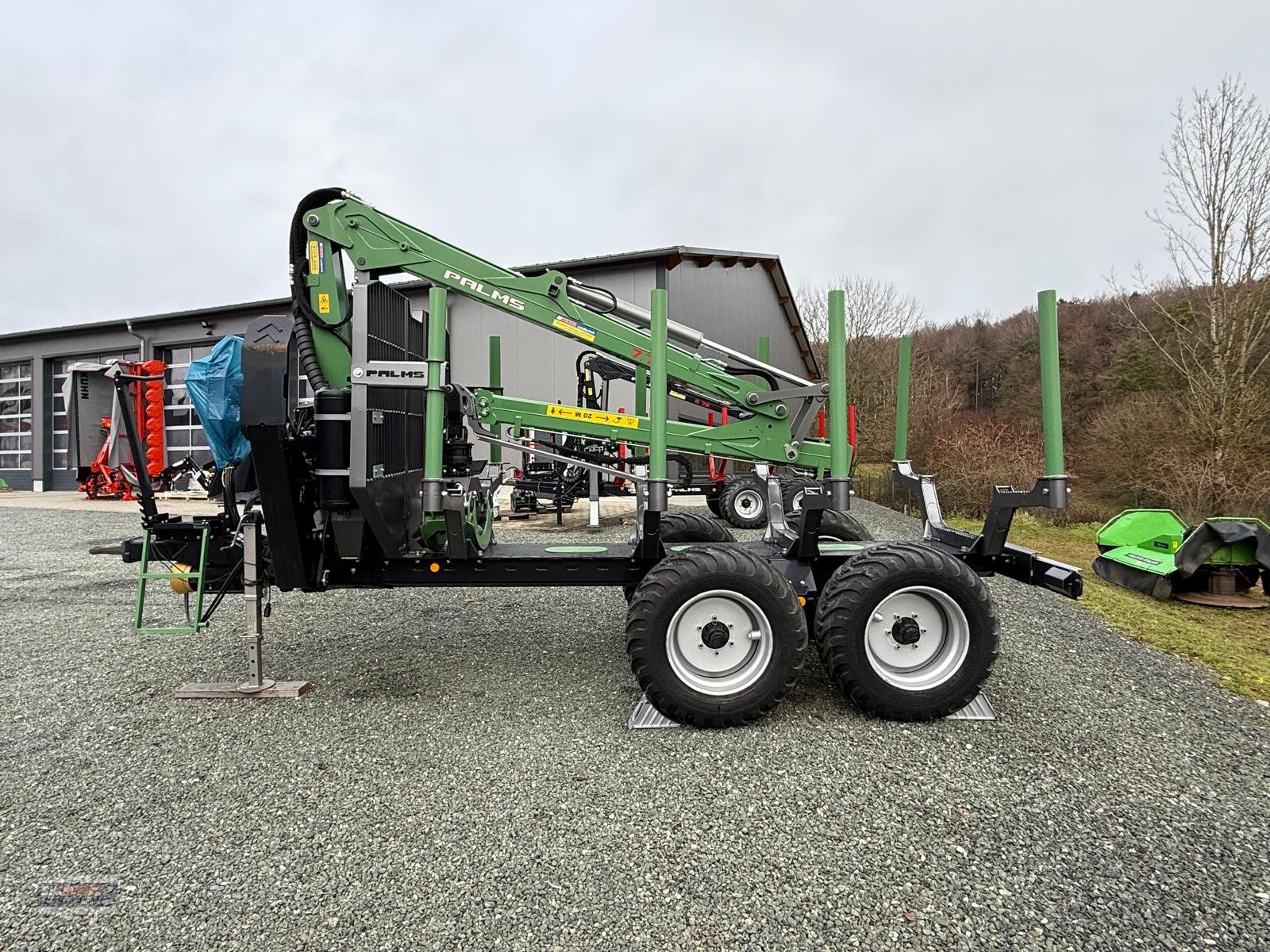 Rückewagen & Rückeanhänger typu Palms FK7.75 & 12,20 RM, Neumaschine v Lichtenfels (Obrázek 6)