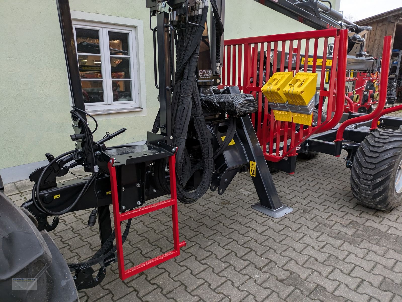 Rückewagen & Rückeanhänger van het type Palms Forstanhänger 7,70, Neumaschine in Obing (Foto 6)