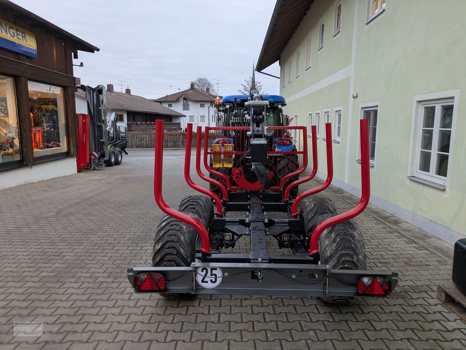 Rückewagen & Rückeanhänger van het type Palms Forstanhänger 7,70, Neumaschine in Obing (Foto 3)