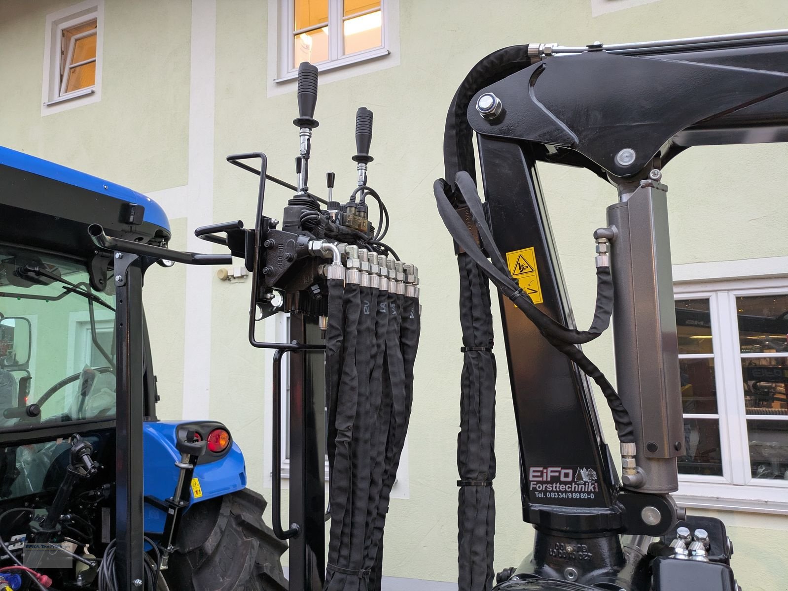 Rückewagen & Rückeanhänger van het type Palms Forstanhänger 7,70, Neumaschine in Obing (Foto 5)