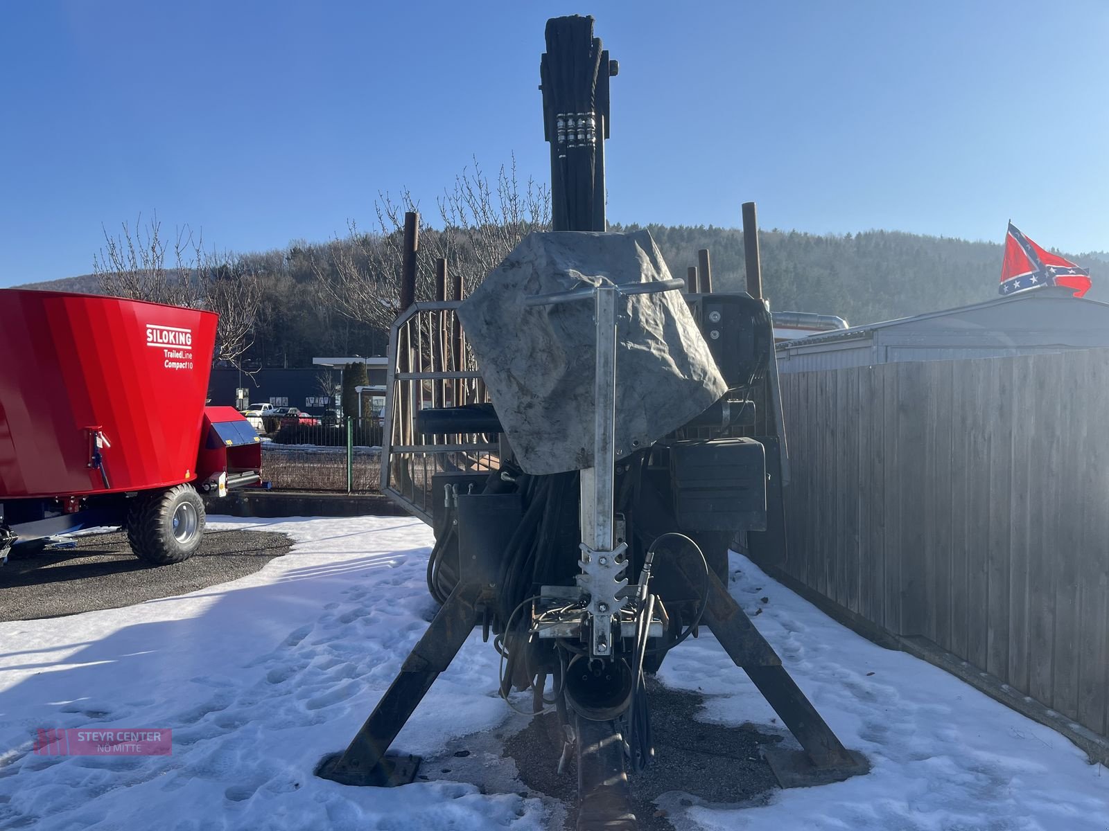 Rückewagen & Rückeanhänger of the type Palms Forstanhänger mit Forstkran 840, Gebrauchtmaschine in St. Pölten (Picture 3)