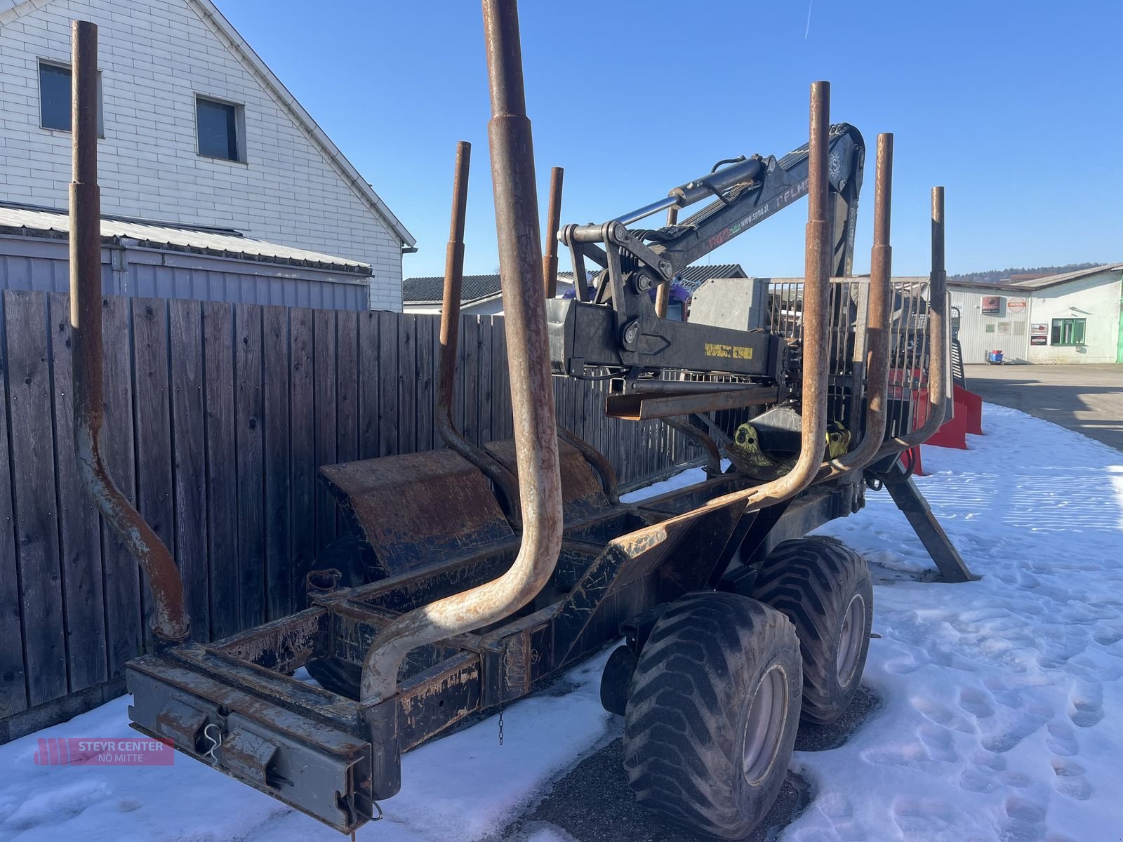 Rückewagen & Rückeanhänger of the type Palms Forstanhänger mit Forstkran 840, Gebrauchtmaschine in St. Pölten (Picture 7)