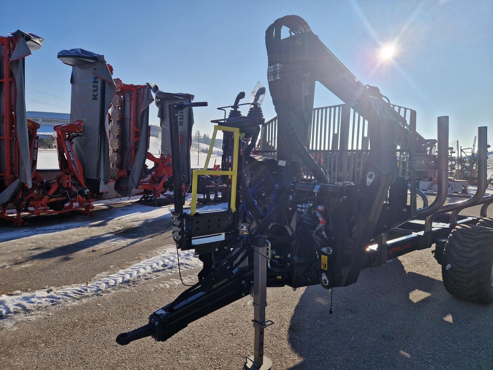 Rückewagen & Rückeanhänger типа Palms H 10D + K 5.85, Gebrauchtmaschine в Grünbach (Фотография 7)