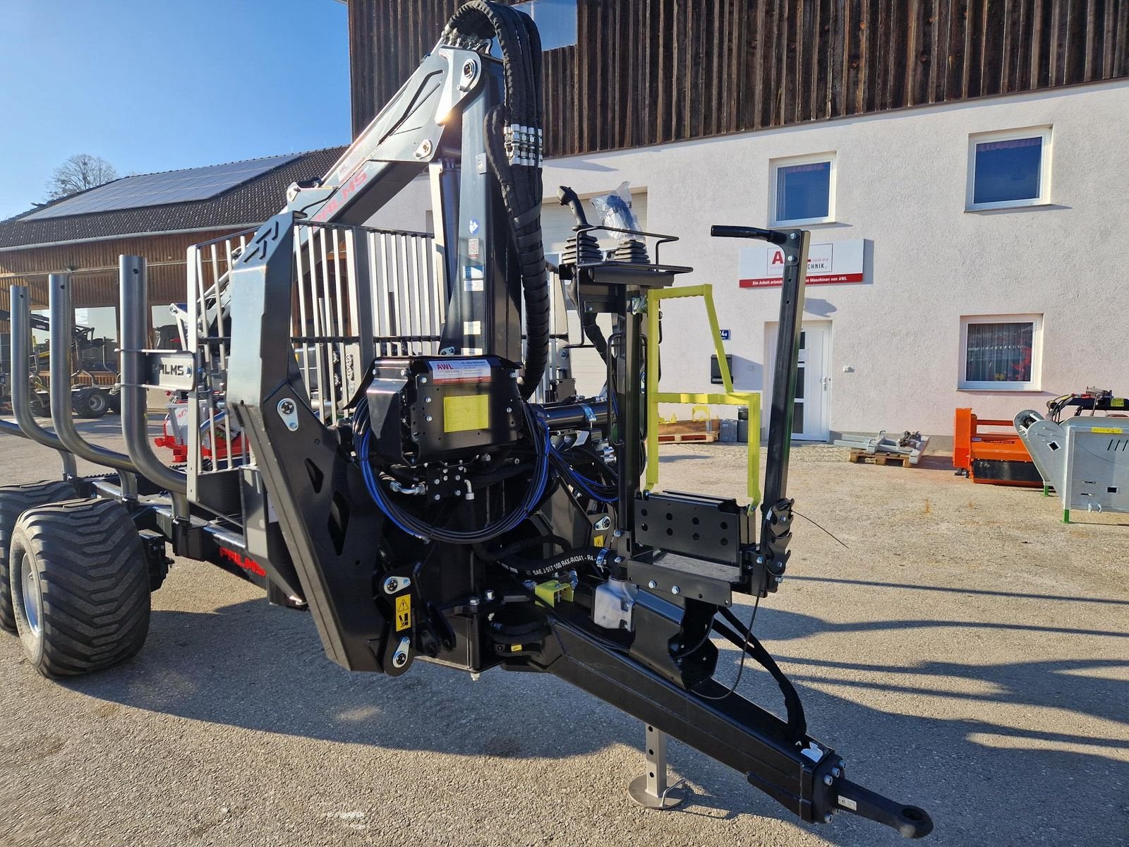 Rückewagen & Rückeanhänger типа Palms H 10D + K 5.85, Gebrauchtmaschine в Grünbach (Фотография 6)