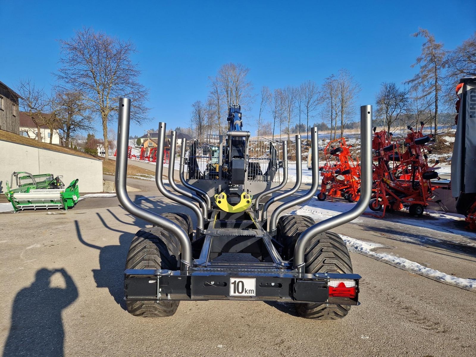 Rückewagen & Rückeanhänger типа Palms H 10D + K 5.85, Gebrauchtmaschine в Grünbach (Фотография 3)