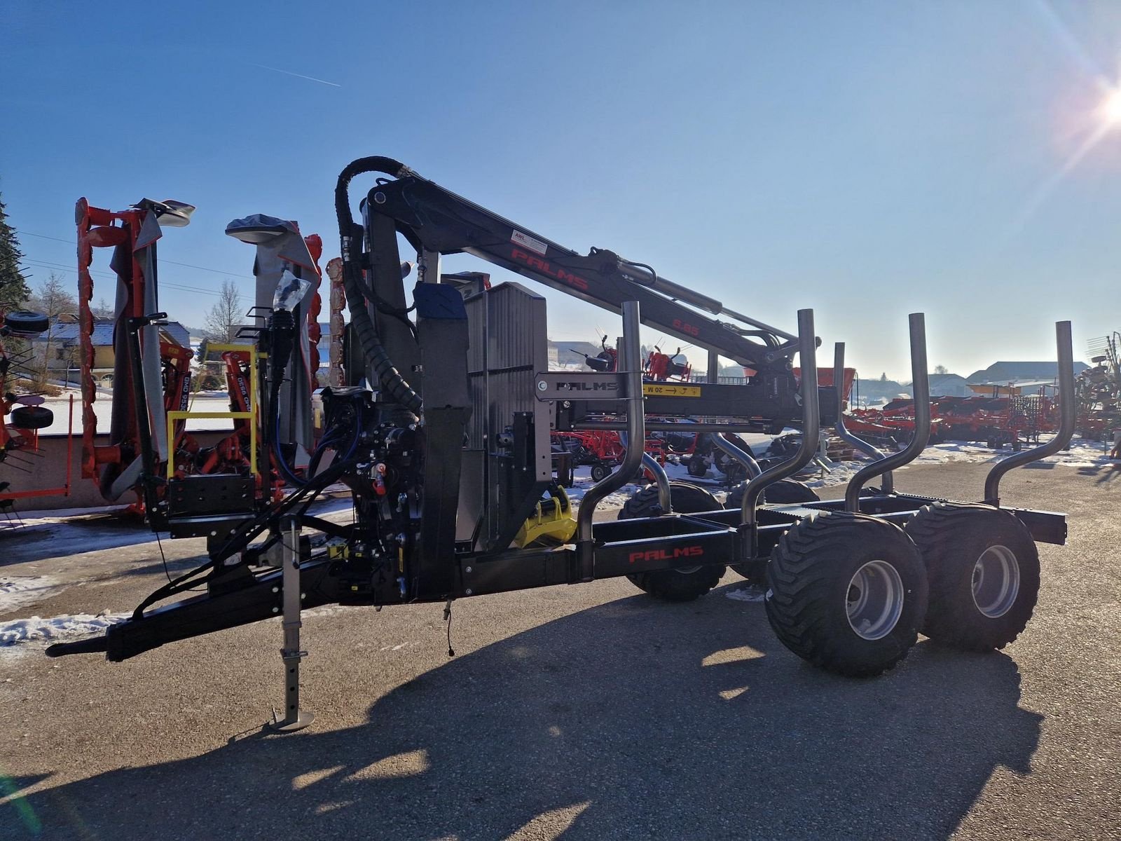 Rückewagen & Rückeanhänger типа Palms H 10D + K 5.85, Gebrauchtmaschine в Grünbach (Фотография 5)