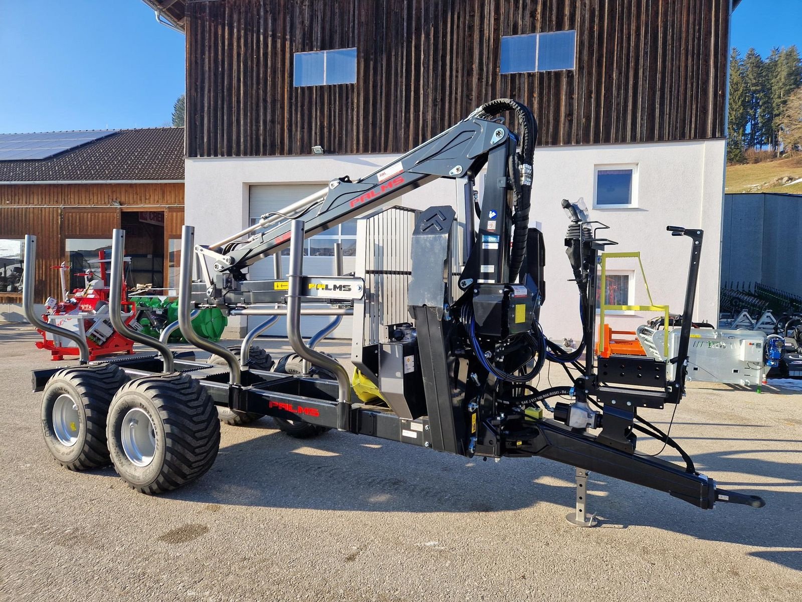 Rückewagen & Rückeanhänger типа Palms H 10D + K 5.85, Gebrauchtmaschine в Grünbach (Фотография 1)