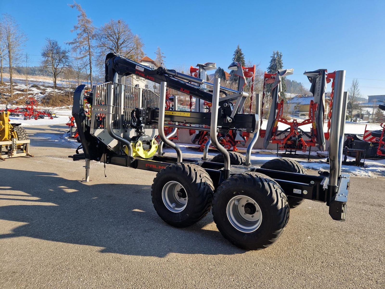 Rückewagen & Rückeanhänger типа Palms H 10D + K 5.85, Gebrauchtmaschine в Grünbach (Фотография 4)