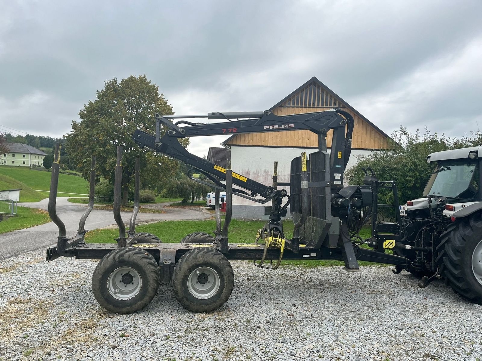 Rückewagen & Rückeanhänger a típus Palms H 10U + K 7.72, Gebrauchtmaschine ekkor: Grünbach (Kép 4)