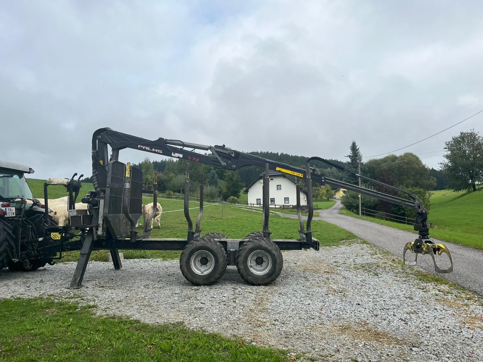 Rückewagen & Rückeanhänger a típus Palms H 10U + K 7.72, Gebrauchtmaschine ekkor: Grünbach (Kép 6)