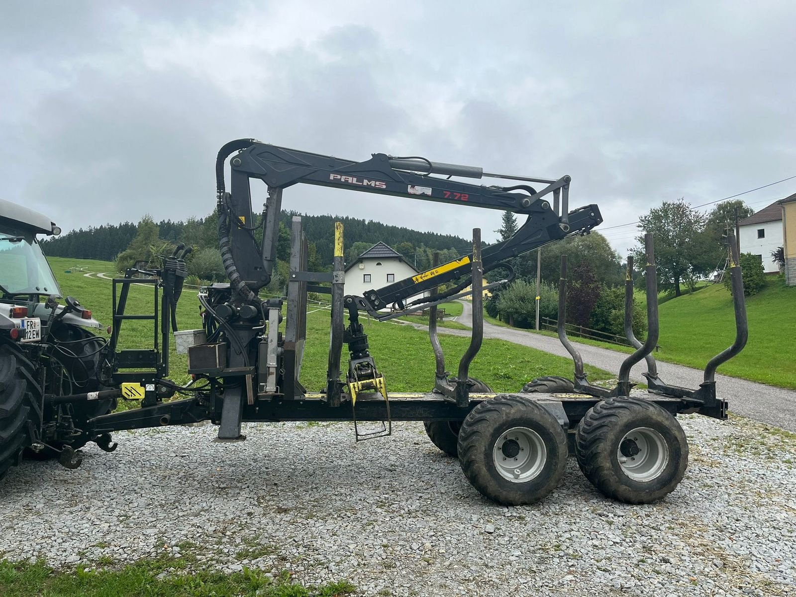 Rückewagen & Rückeanhänger a típus Palms H 10U + K 7.72, Gebrauchtmaschine ekkor: Grünbach (Kép 5)