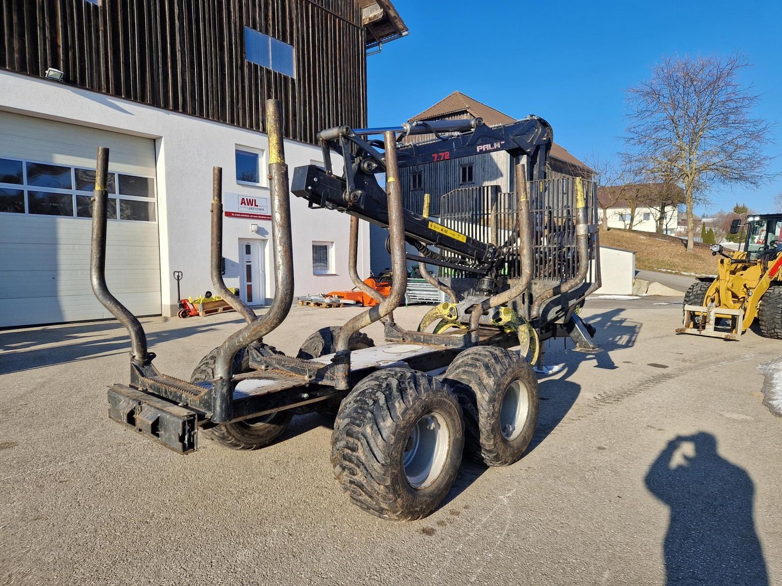 Rückewagen & Rückeanhänger типа Palms H 10U + K 7.72, Gebrauchtmaschine в Grünbach (Фотография 2)