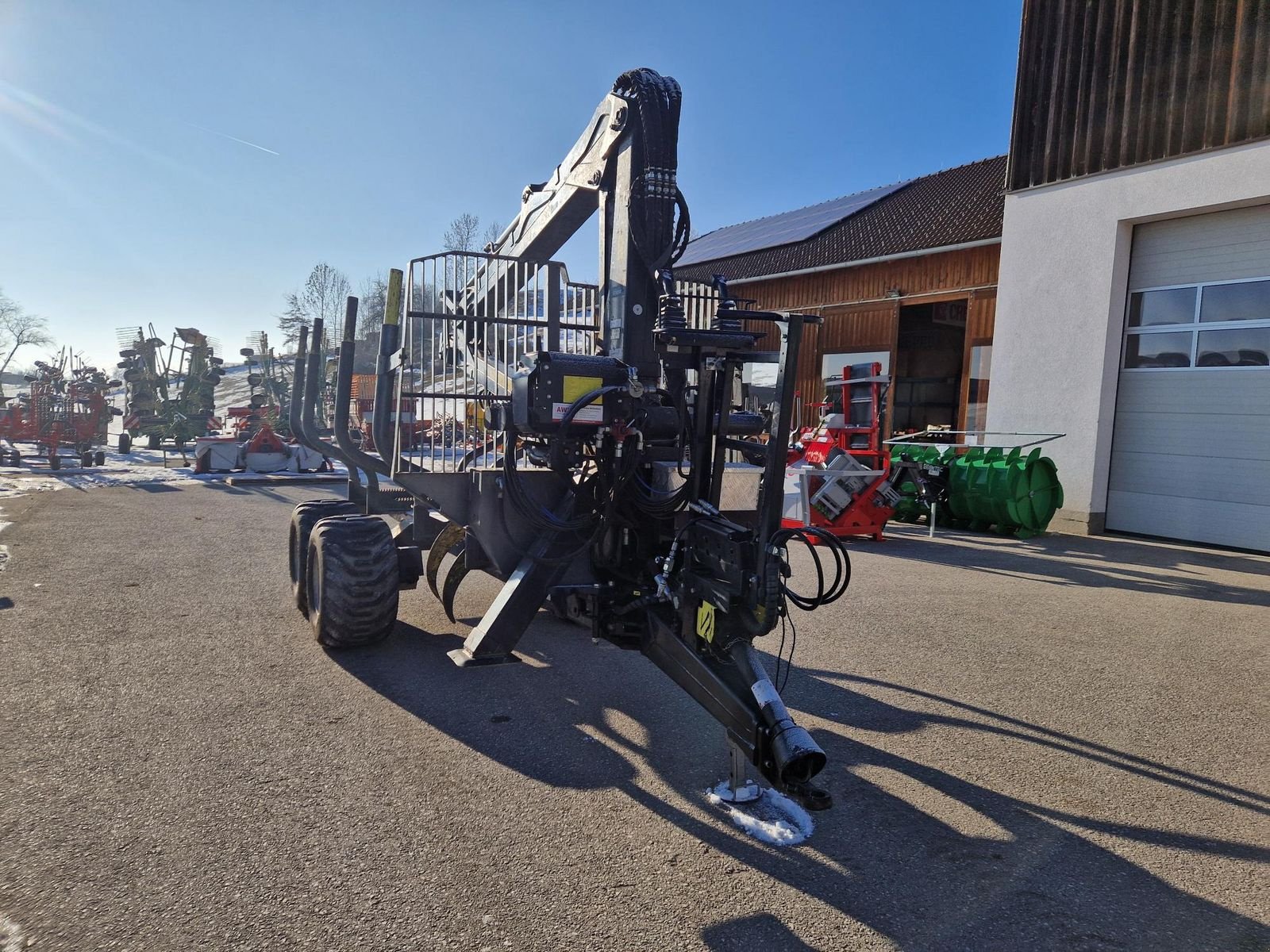 Rückewagen & Rückeanhänger типа Palms H 10U + K 7.72, Gebrauchtmaschine в Grünbach (Фотография 7)