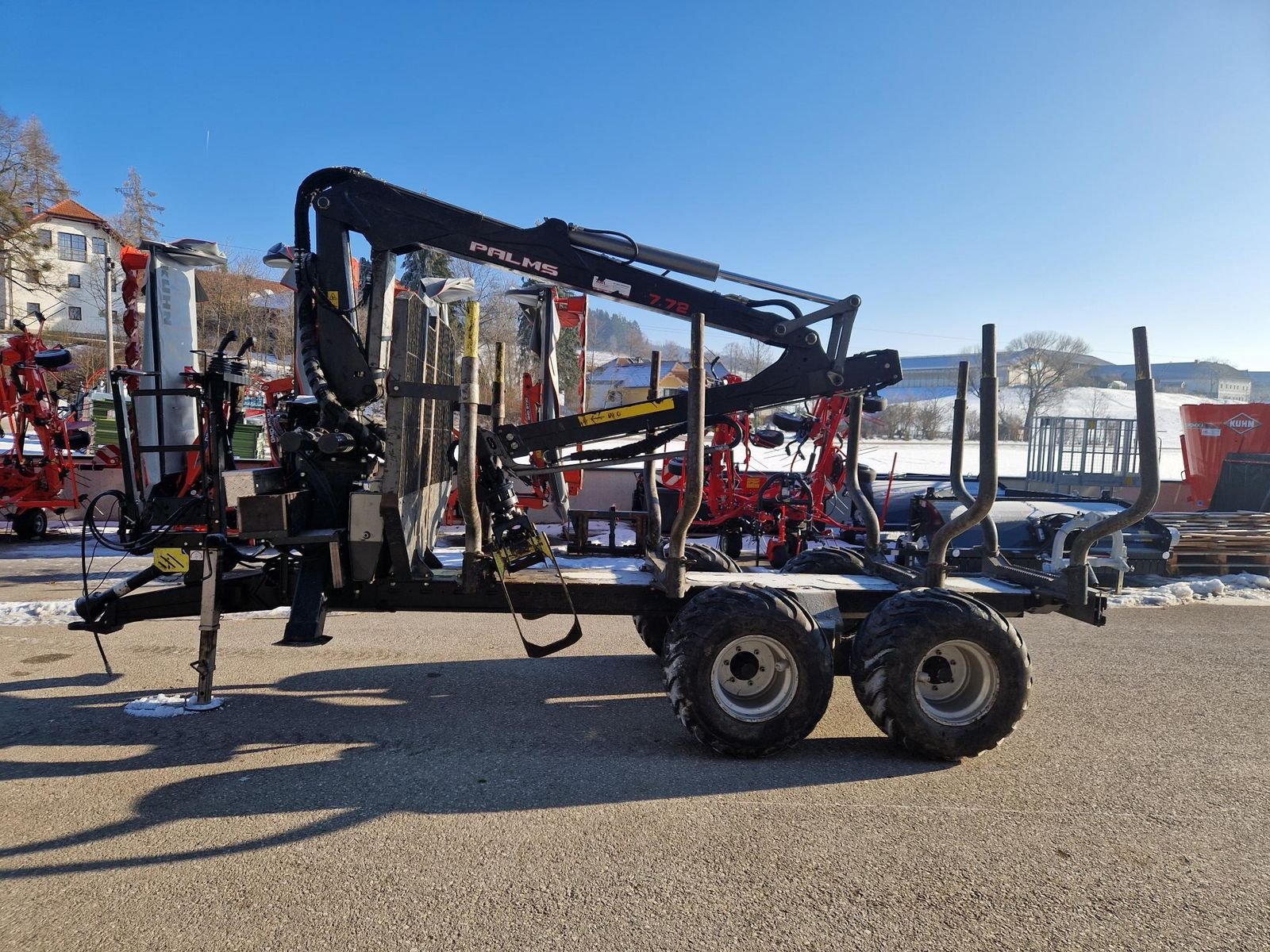 Rückewagen & Rückeanhänger типа Palms H 10U + K 7.72, Gebrauchtmaschine в Grünbach (Фотография 4)