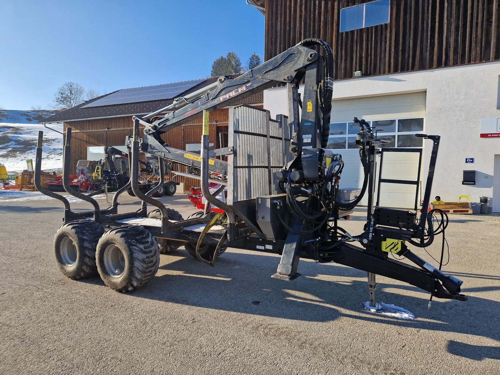 Rückewagen & Rückeanhänger типа Palms H 10U + K 7.72, Gebrauchtmaschine в Grünbach (Фотография 1)