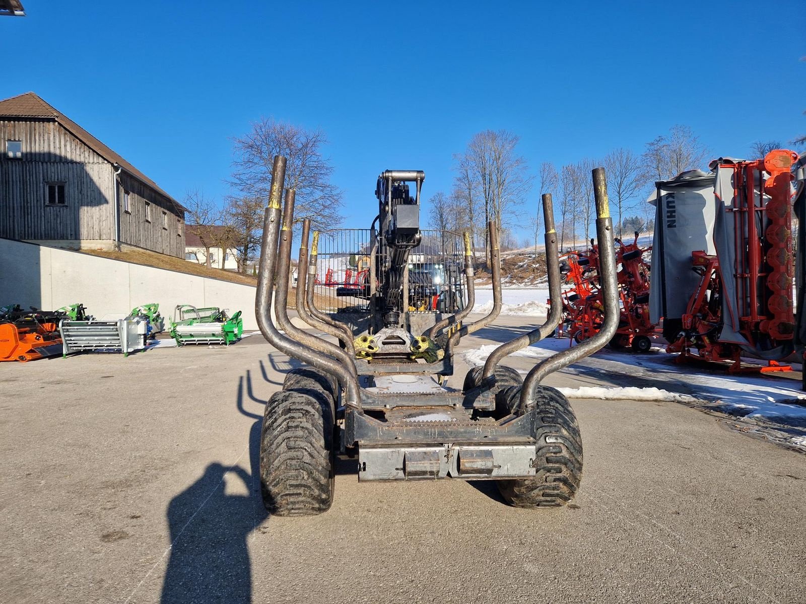 Rückewagen & Rückeanhänger типа Palms H 10U + K 7.72, Gebrauchtmaschine в Grünbach (Фотография 3)