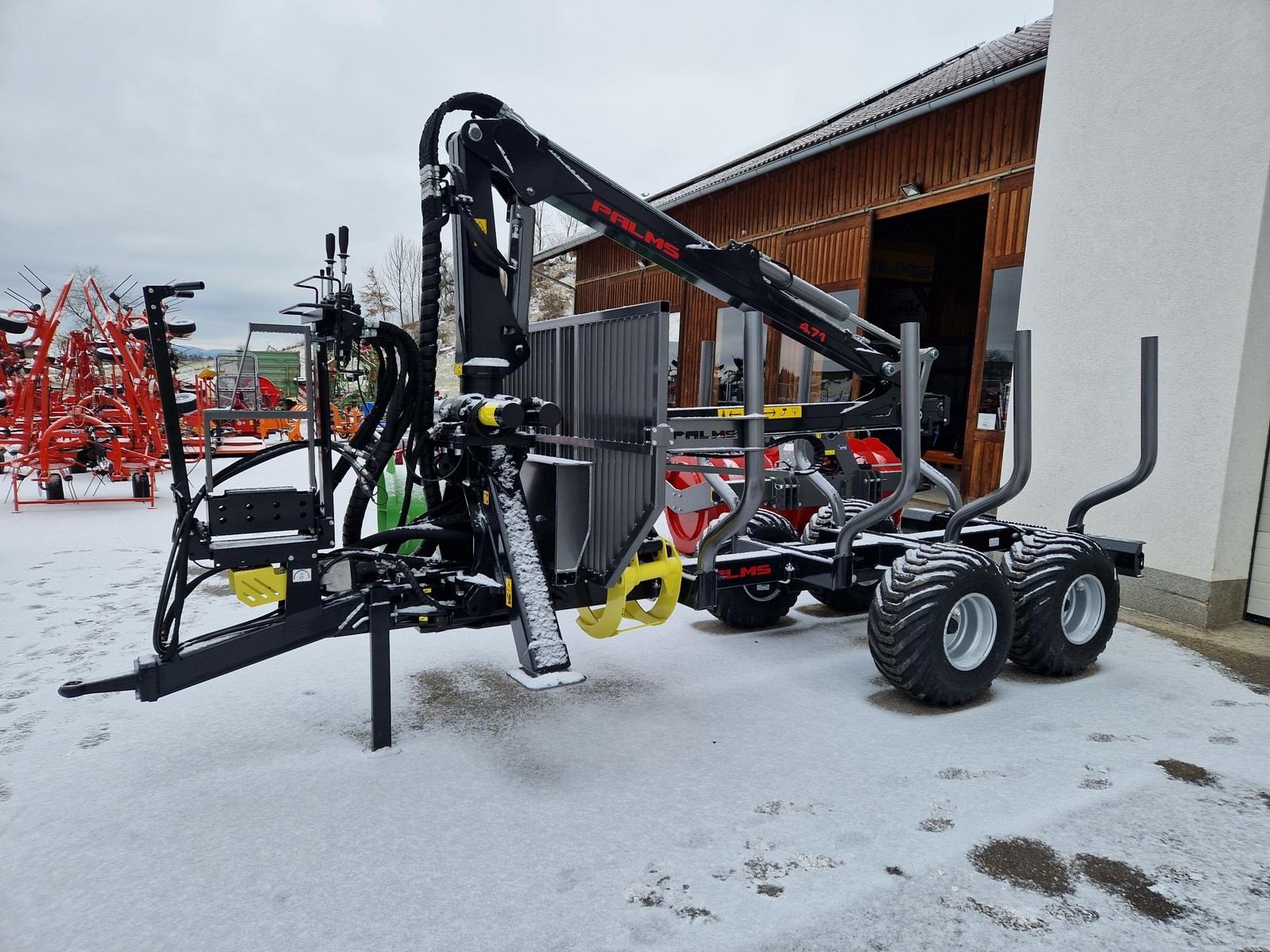 Rückewagen & Rückeanhänger a típus Palms H 8 SX + K 4.71, Neumaschine ekkor: Grünbach (Kép 2)