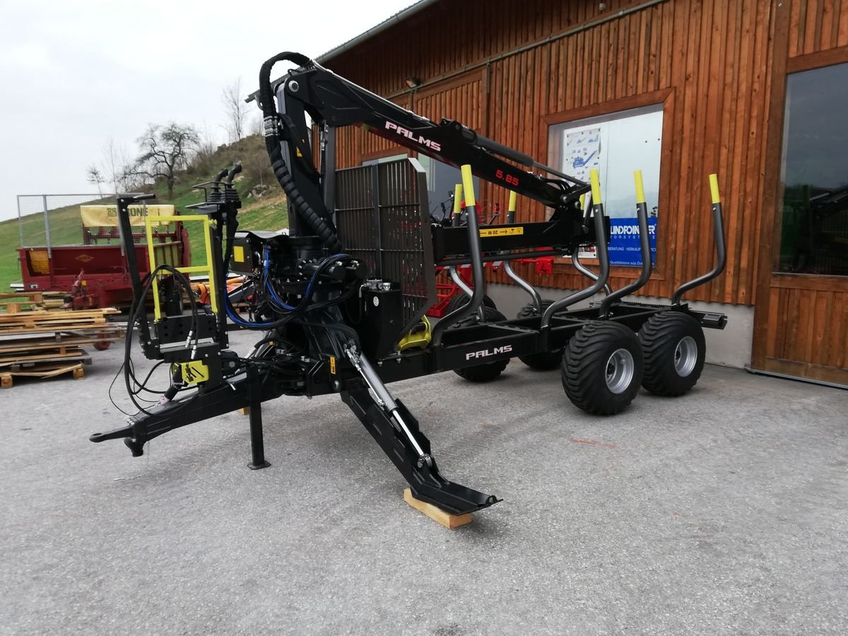 Rückewagen & Rückeanhänger des Typs Palms H10D + K5.85, Neumaschine in Grünbach (Bild 2)