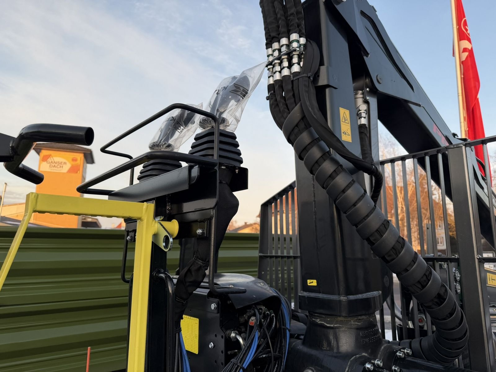 Rückewagen & Rückeanhänger Türe ait Palms H10D mit K5.85, Neumaschine içinde Göpfritz (resim 4)