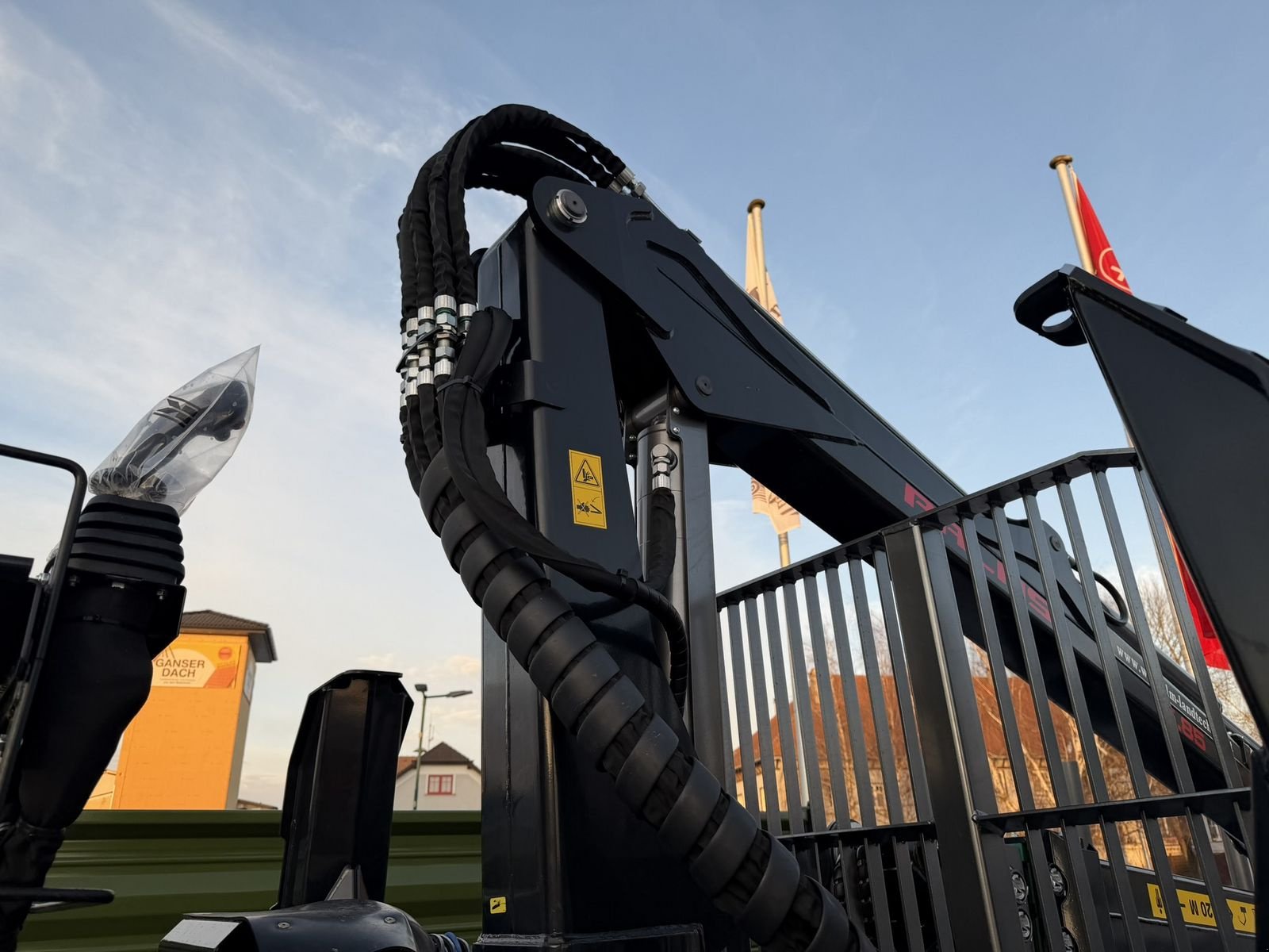 Rückewagen & Rückeanhänger Türe ait Palms H10D mit K5.85, Neumaschine içinde Göpfritz (resim 5)