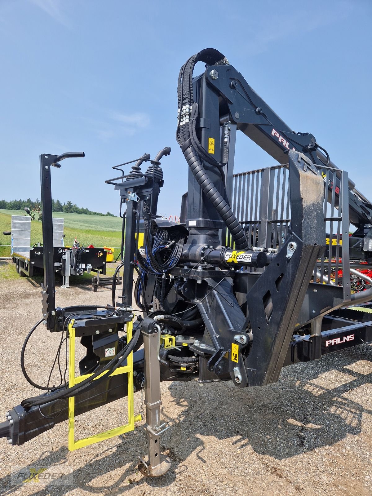 Rückewagen & Rückeanhänger of the type Palms H10D mit Kran K7.86, Gebrauchtmaschine in Pattigham (Picture 4)