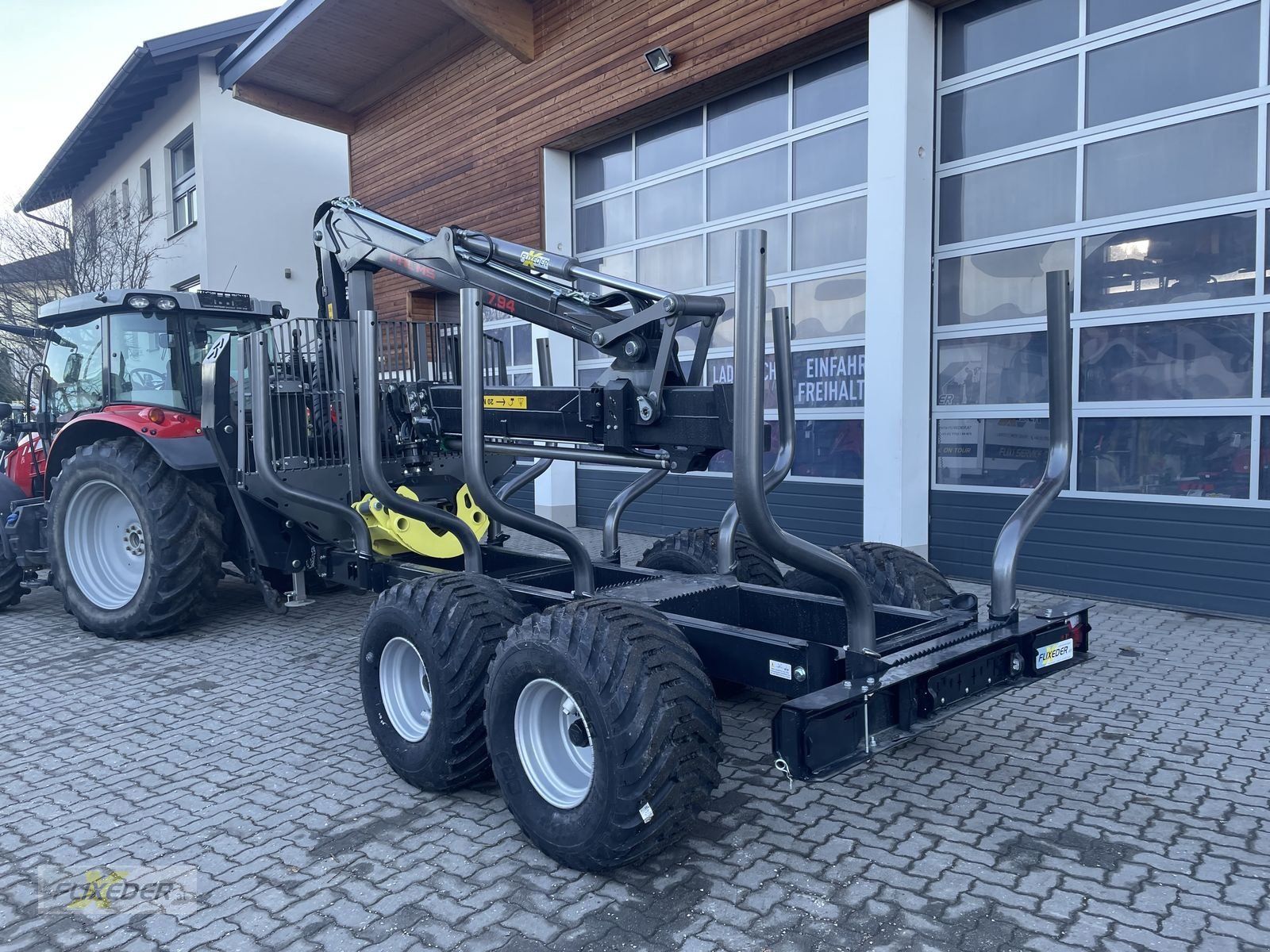 Rückewagen & Rückeanhänger del tipo Palms H10D mit Kran K7.94, Vorführmaschine en Pattigham (Imagen 2)