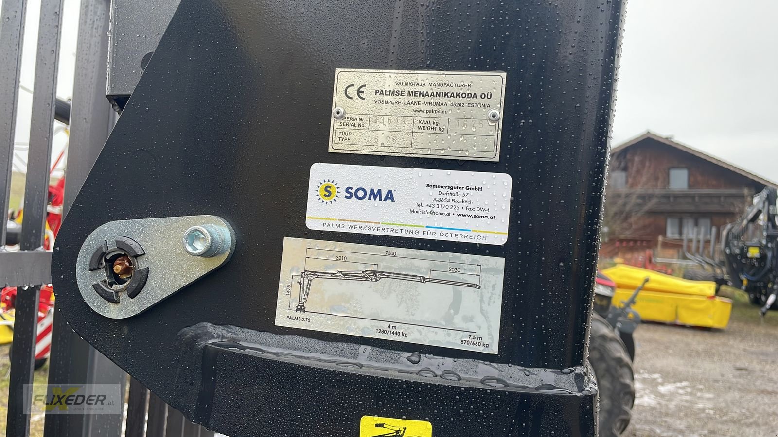Rückewagen & Rückeanhänger des Typs Palms H8D K5.75, Neumaschine in Pattigham (Bild 7)