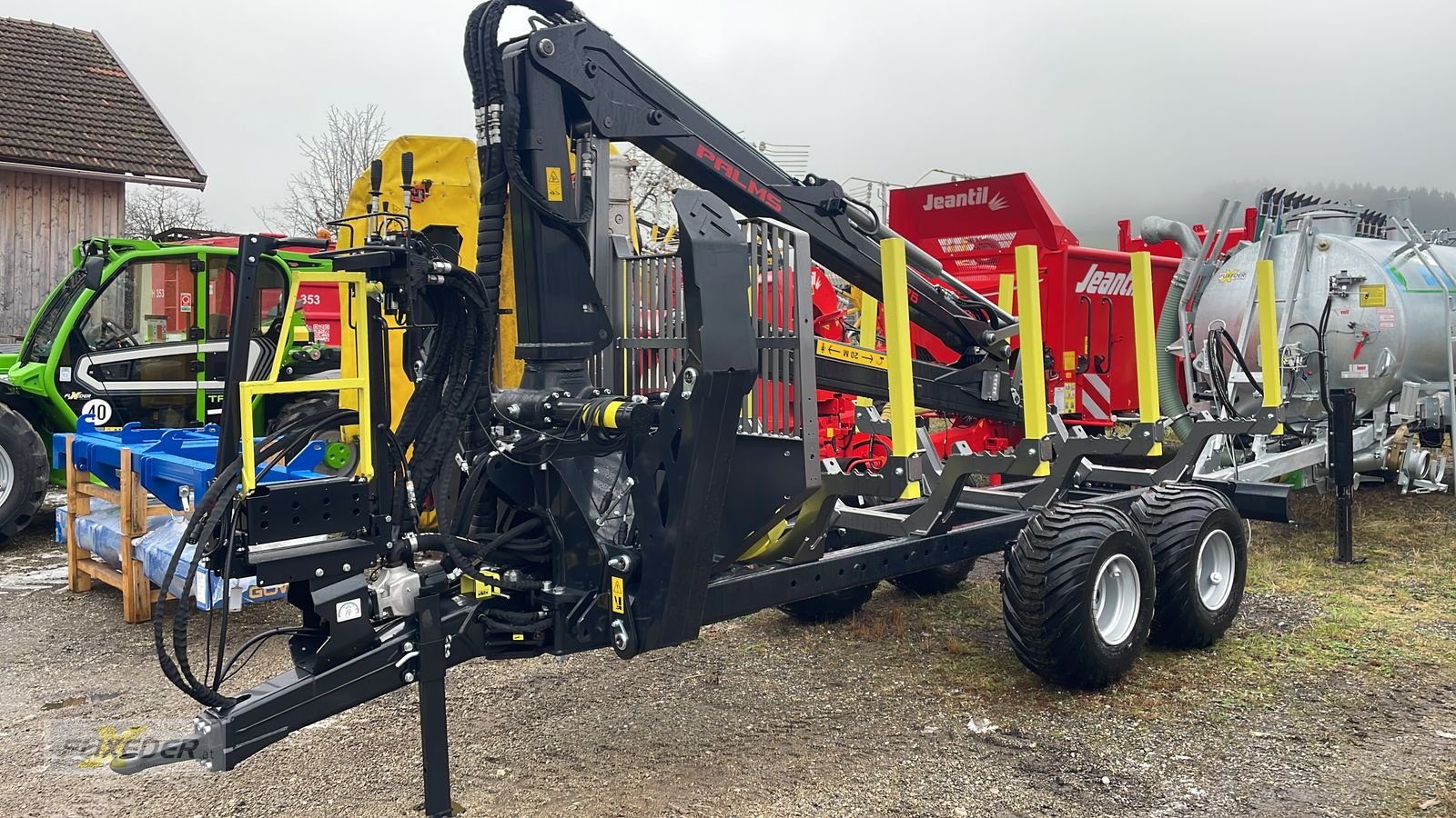 Rückewagen & Rückeanhänger des Typs Palms H8D K5.75, Neumaschine in Pattigham (Bild 1)
