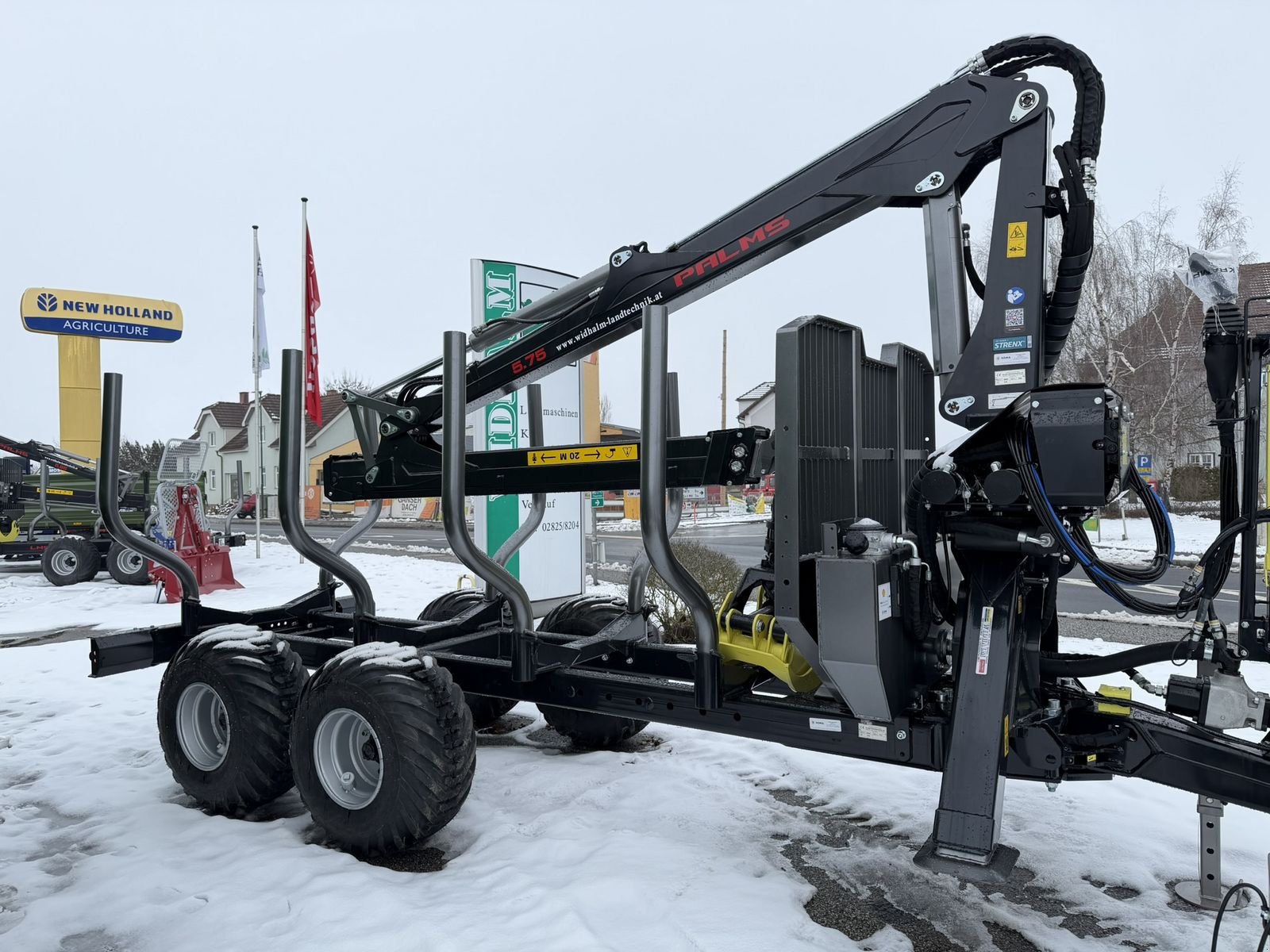 Rückewagen & Rückeanhänger des Typs Palms H8D mit K5.75, Neumaschine in Göpfritz (Bild 7)