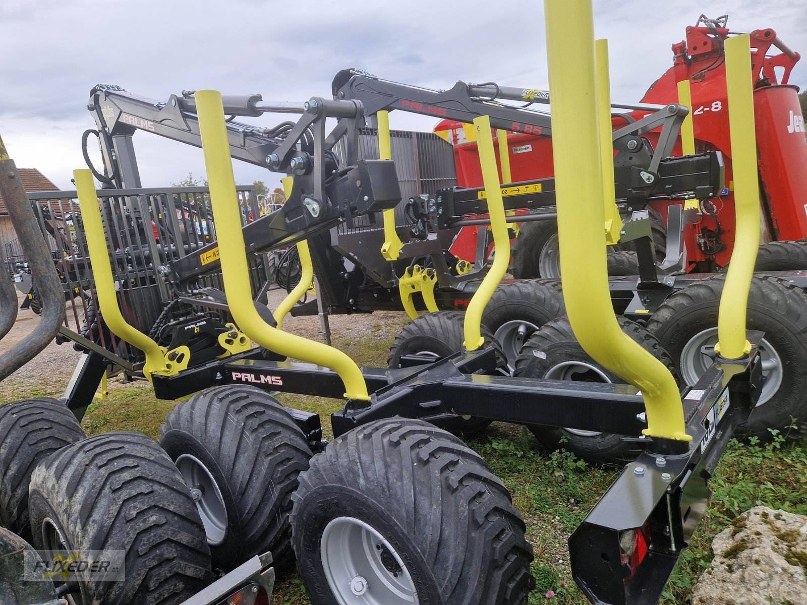 Rückewagen & Rückeanhänger a típus Palms H8SX mit Kran K 3.67, Neumaschine ekkor: Pattigham (Kép 2)