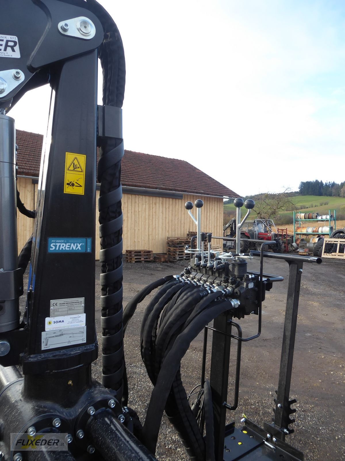 Rückewagen & Rückeanhänger a típus Palms H8SX mit Kran K 3.67, Neumaschine ekkor: Pattigham (Kép 6)