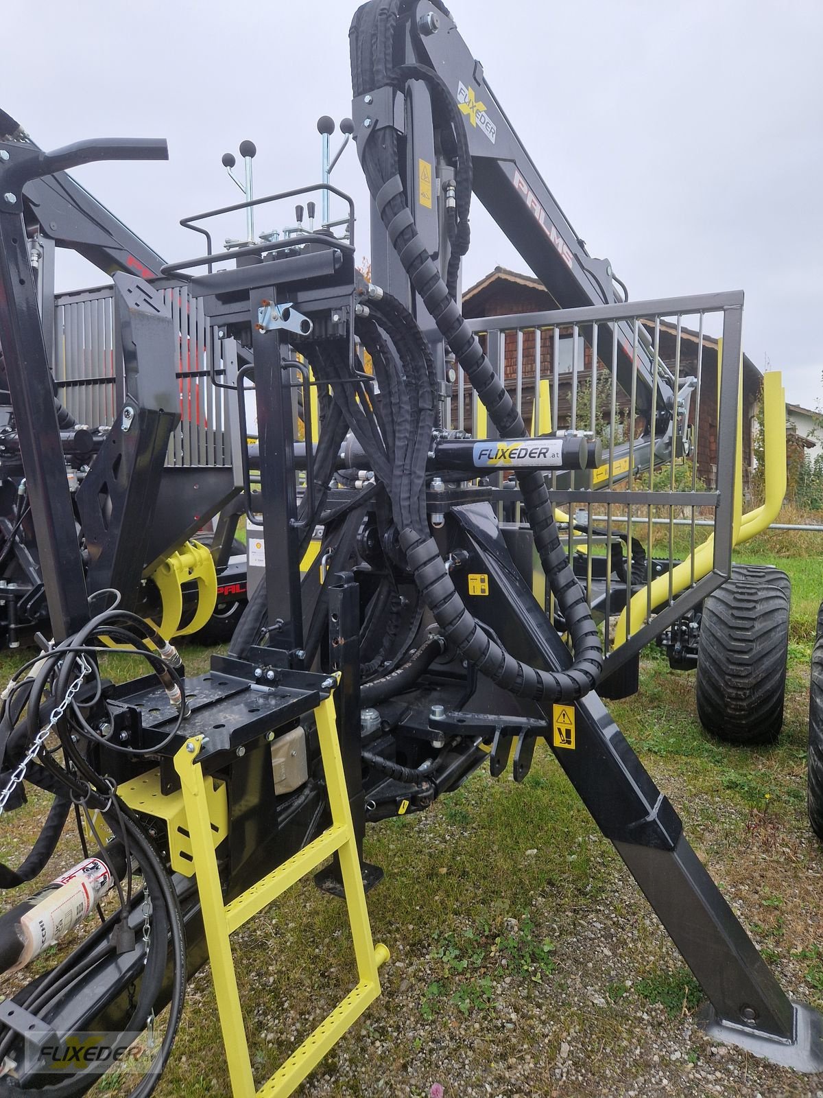 Rückewagen & Rückeanhänger a típus Palms H8SX mit Kran K 3.67, Neumaschine ekkor: Pattigham (Kép 4)