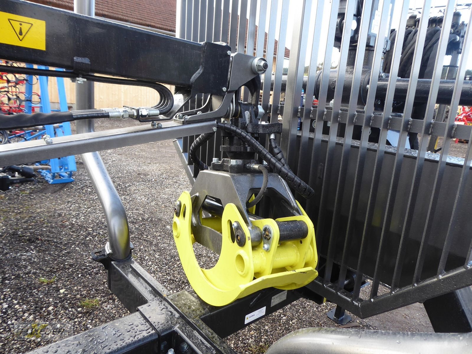 Rückewagen & Rückeanhänger a típus Palms H8SX mit Kran K 3.67, Neumaschine ekkor: Pattigham (Kép 5)