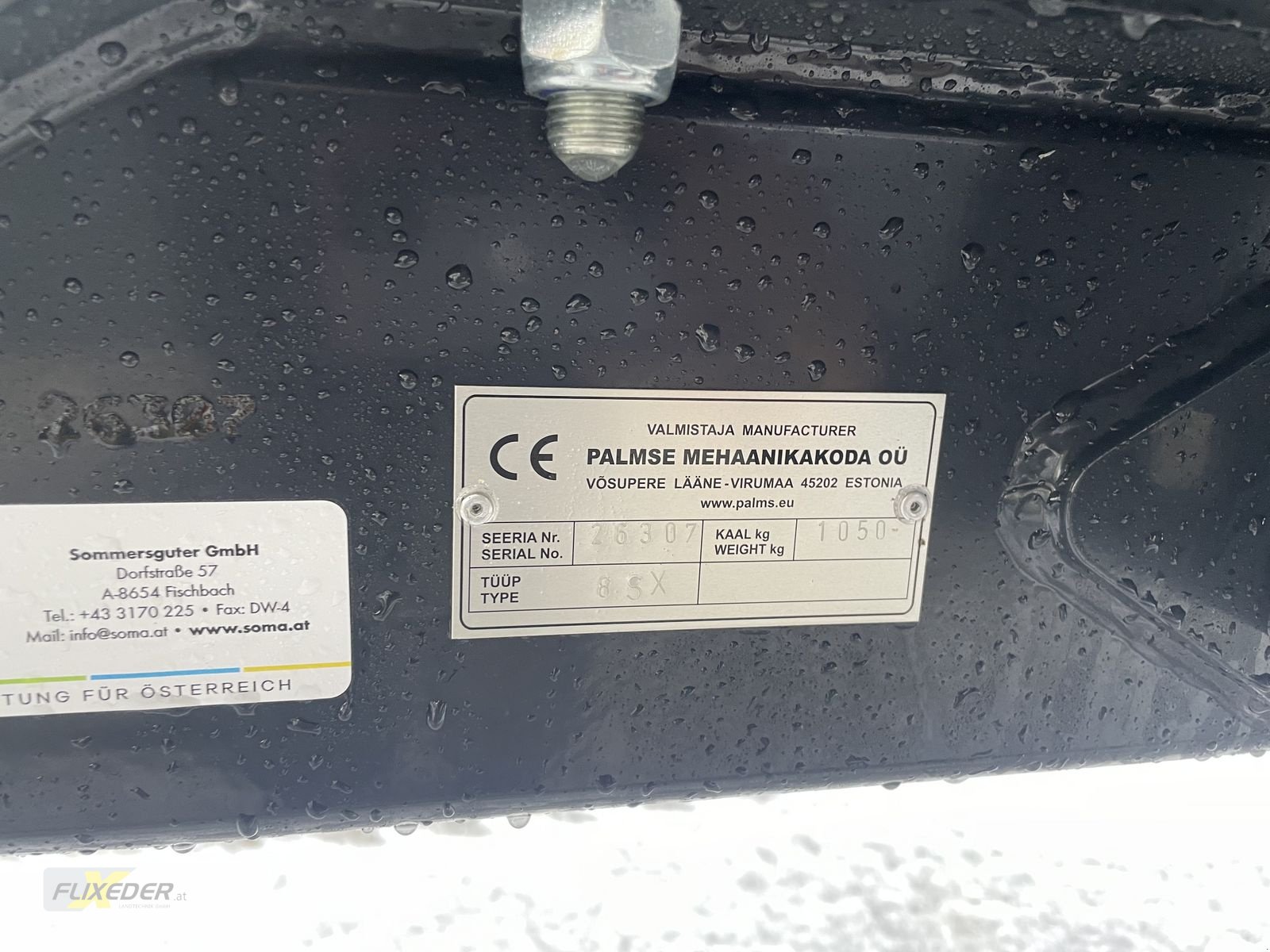 Rückewagen & Rückeanhänger Türe ait Palms H8SX mit Kran4.71, Vorführmaschine içinde Pattigham (resim 5)