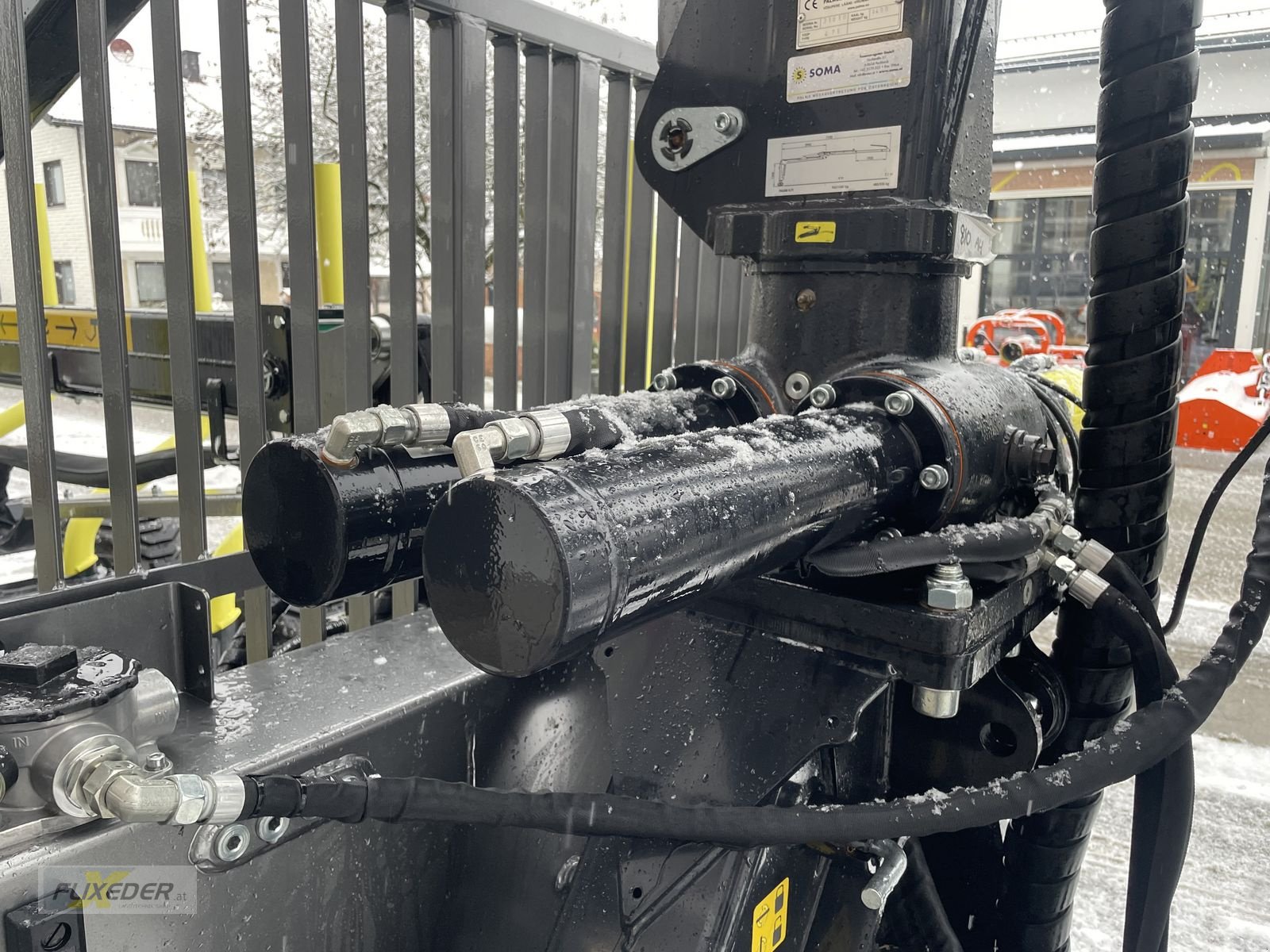 Rückewagen & Rückeanhänger Türe ait Palms H8SX mit Kran4.71, Vorführmaschine içinde Pattigham (resim 7)