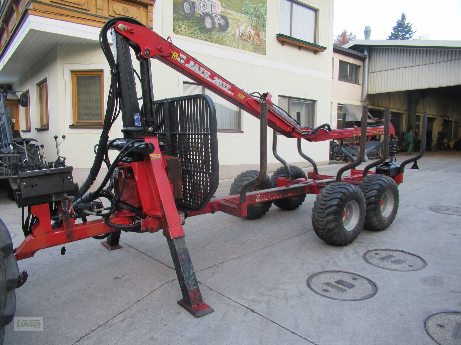 Rückewagen & Rückeanhänger типа Patu 8T + 203T, Gebrauchtmaschine в Kaumberg (Фотография 2)