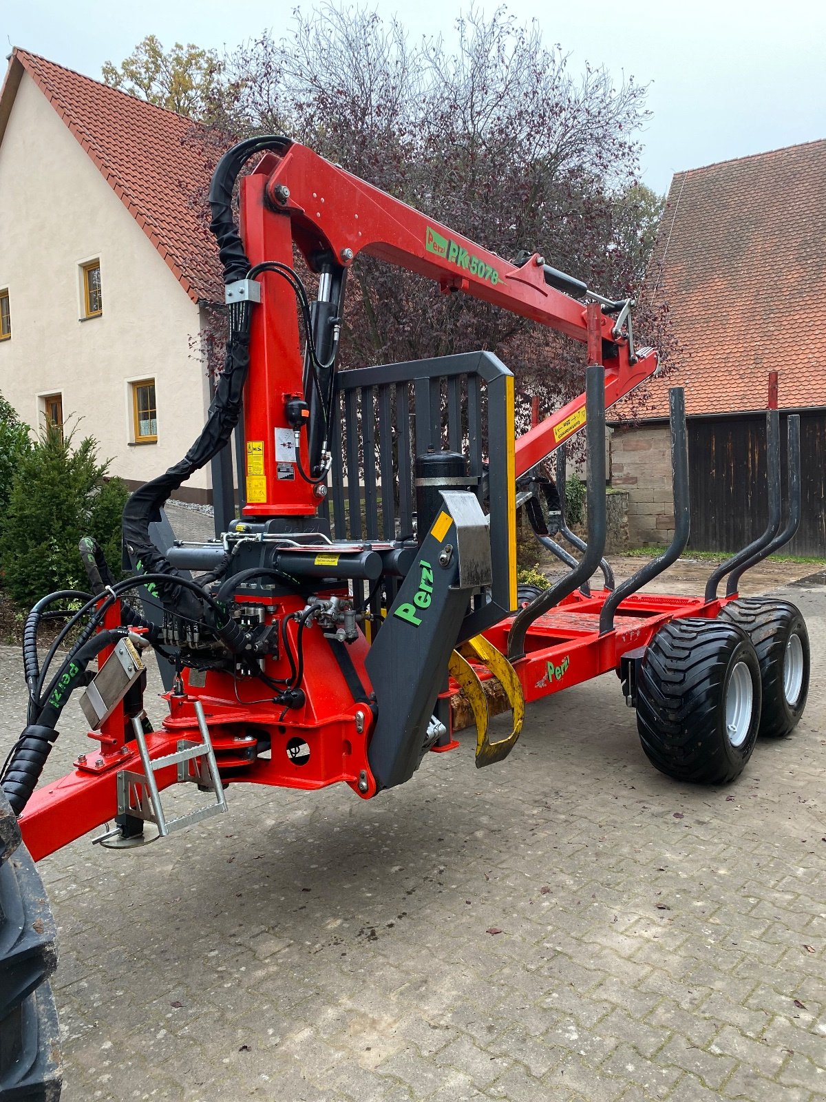 Rückewagen & Rückeanhänger typu Perzl PRW 12-4, Gebrauchtmaschine v Roth (Obrázek 1)