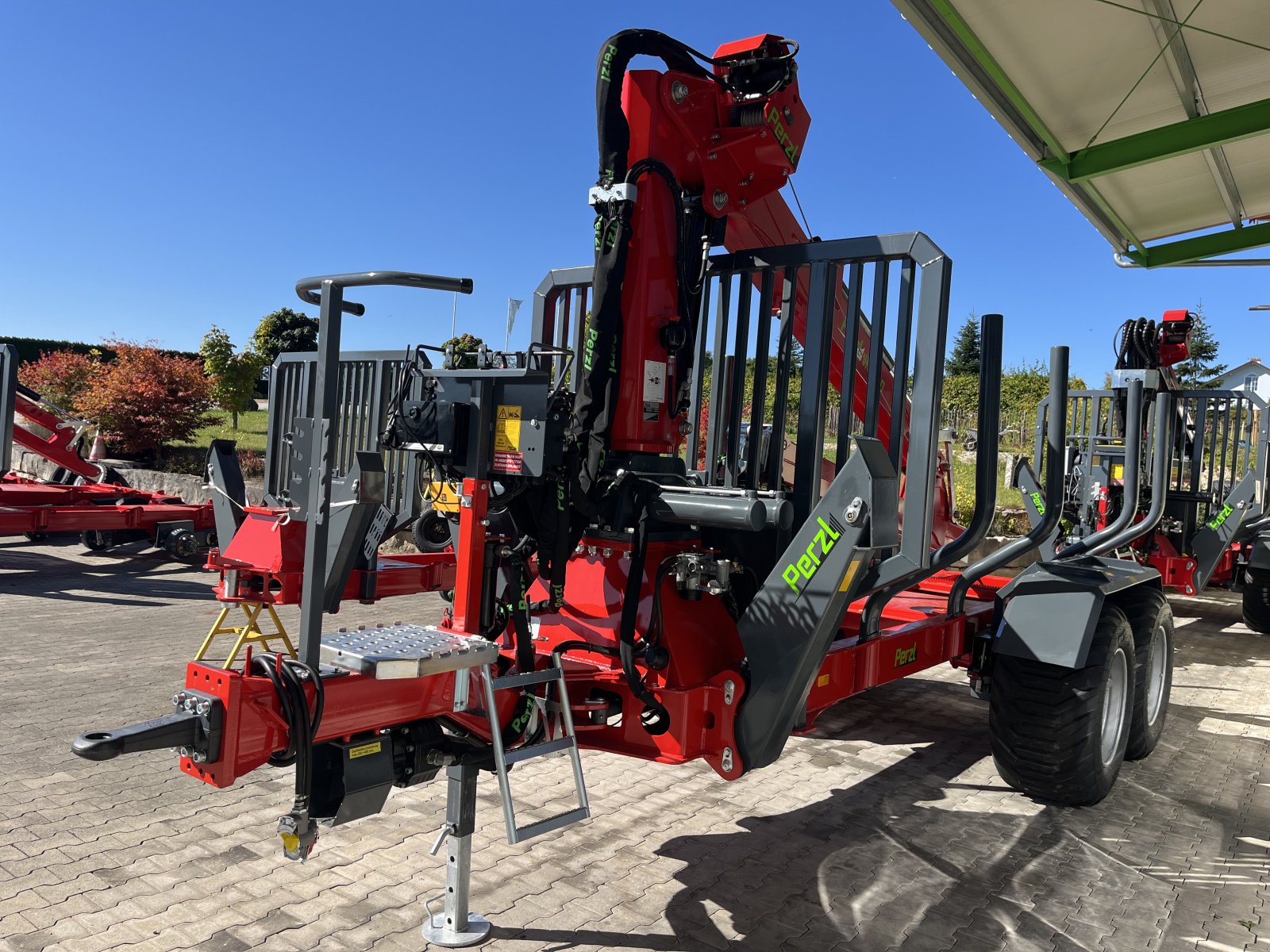 Rückewagen & Rückeanhänger typu Perzl Rückewagen 13t (PRW 13-4) mit Kranfunkwinde, Neumaschine v Isen (Obrázek 7)