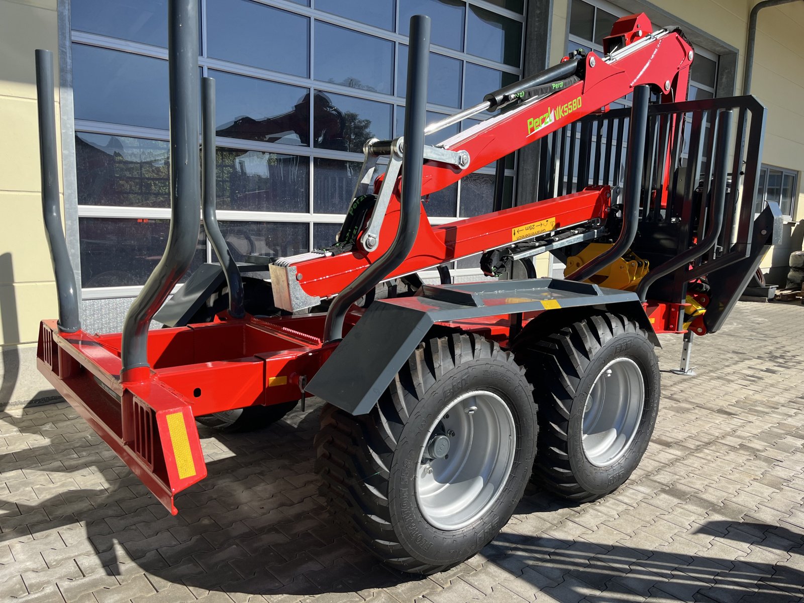 Rückewagen & Rückeanhänger typu Perzl Rückewagen 13t (PRW 13-4) mit Kranfunkwinde, Neumaschine v Isen (Obrázek 8)