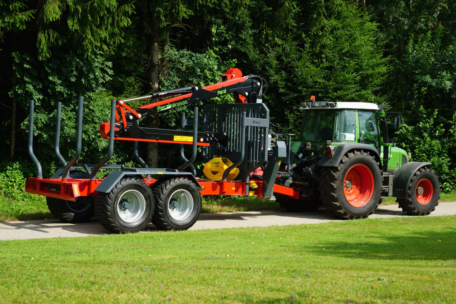 Rückewagen & Rückeanhänger typu Perzl Rückewagen 16t (PRW 16-4), Neumaschine v Isen (Obrázek 4)