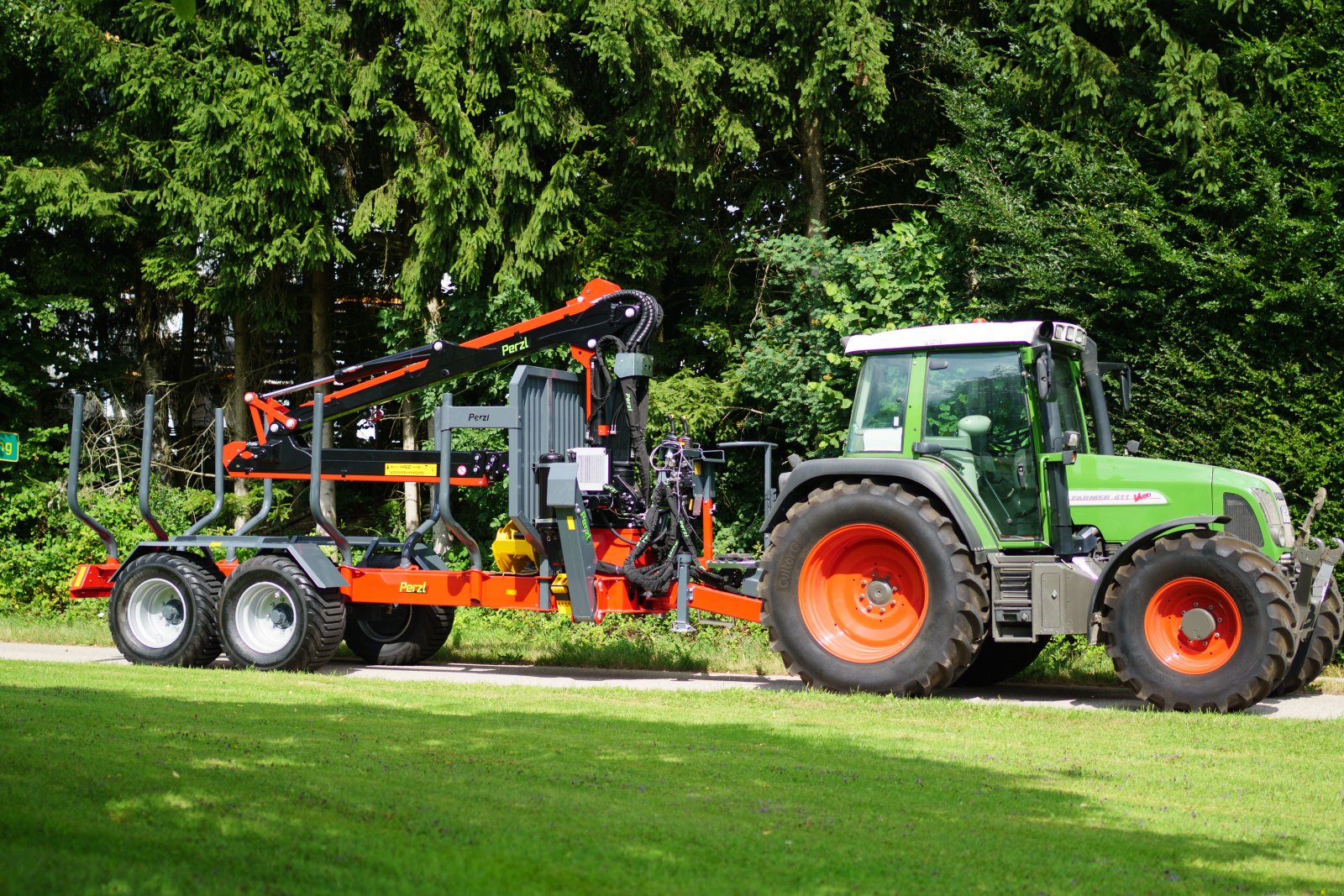 Rückewagen & Rückeanhänger typu Perzl Rückewagen 16t (PRW 16-4), Neumaschine v Isen (Obrázek 1)