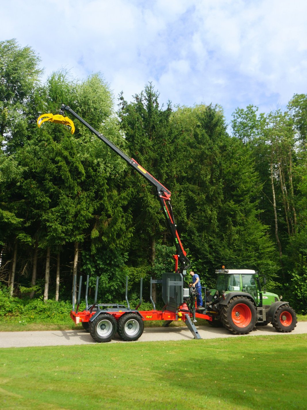 Rückewagen & Rückeanhänger typu Perzl Rückewagen 16t (PRW 16-4), Neumaschine v Isen (Obrázek 3)