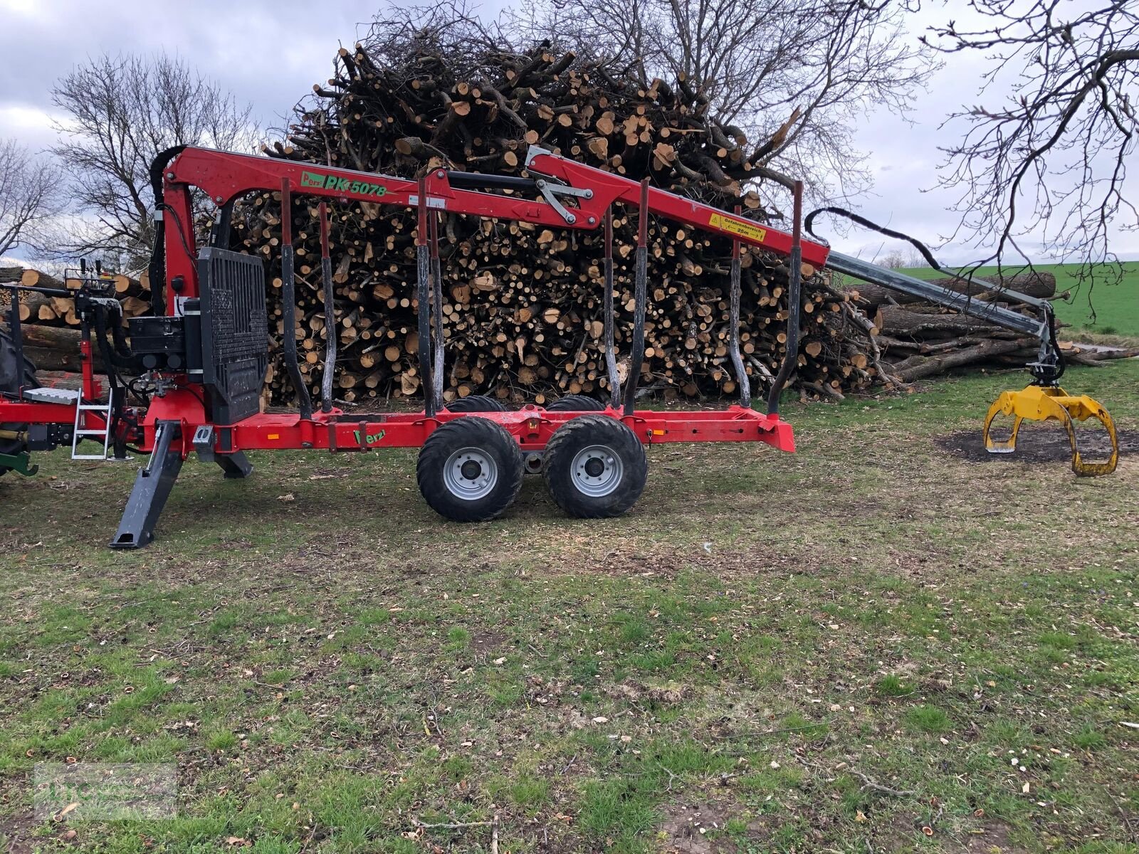Rückewagen & Rückeanhänger des Typs Perzl VK 5078, Gebrauchtmaschine in Eggendorf (Bild 4)