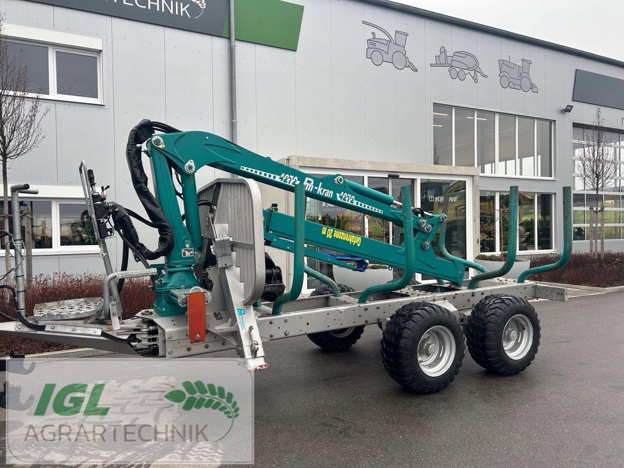 Rückewagen & Rückeanhänger типа Pfanzelt 9242  &  4272, Gebrauchtmaschine в Nabburg (Фотография 1)