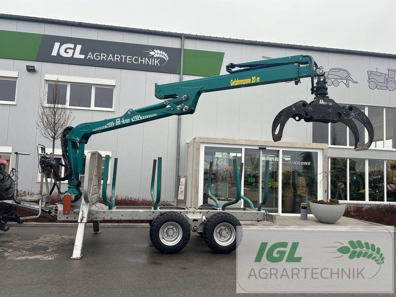 Rückewagen & Rückeanhänger типа Pfanzelt 9242  &  4272, Gebrauchtmaschine в Nabburg (Фотография 4)