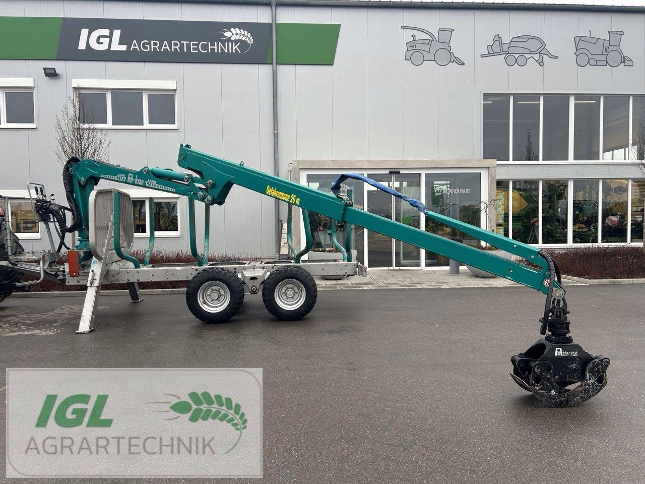 Rückewagen & Rückeanhänger типа Pfanzelt 9242  &  4272, Gebrauchtmaschine в Nabburg (Фотография 8)