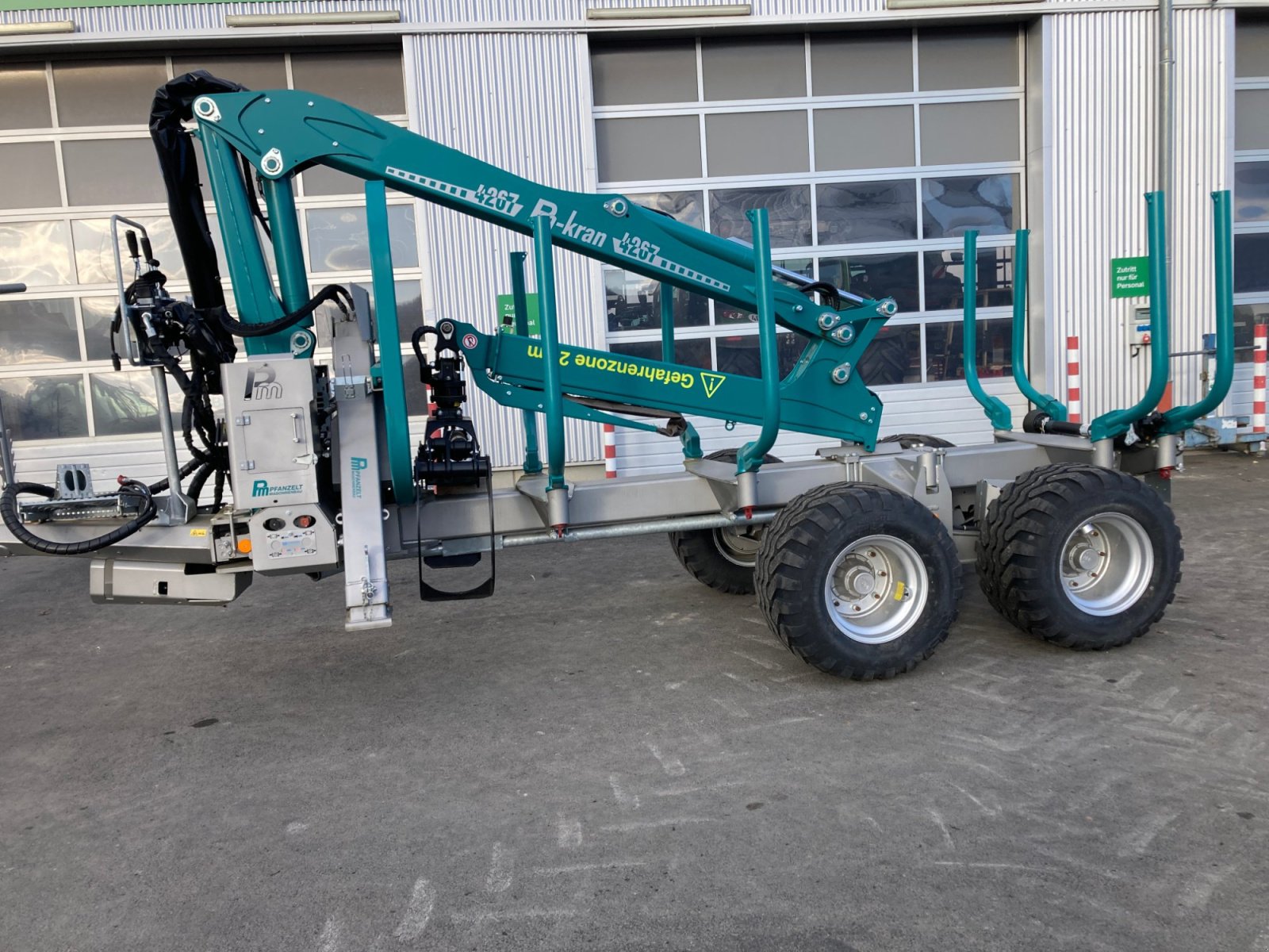 Rückewagen & Rückeanhänger от тип Pfanzelt RW P11+, Gebrauchtmaschine в Wülfershausen an der Saale (Снимка 2)